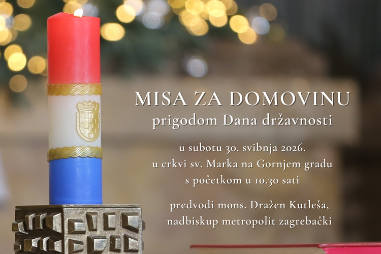 Nadbiskup Kutleša predvodi misno slavlje na Dan državnosti